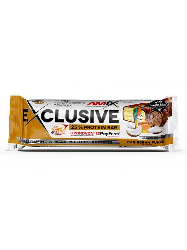 AMIX Exclusive Protein Bar 85g Caribbean punch