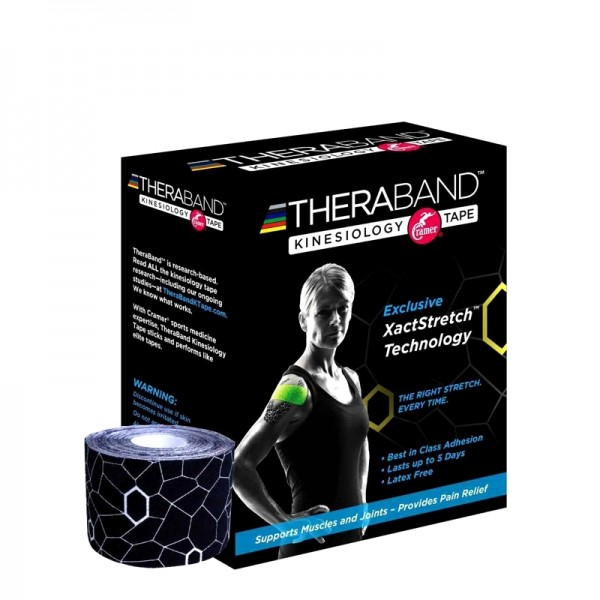 Theraband Kinesio Traka Crno-Bela