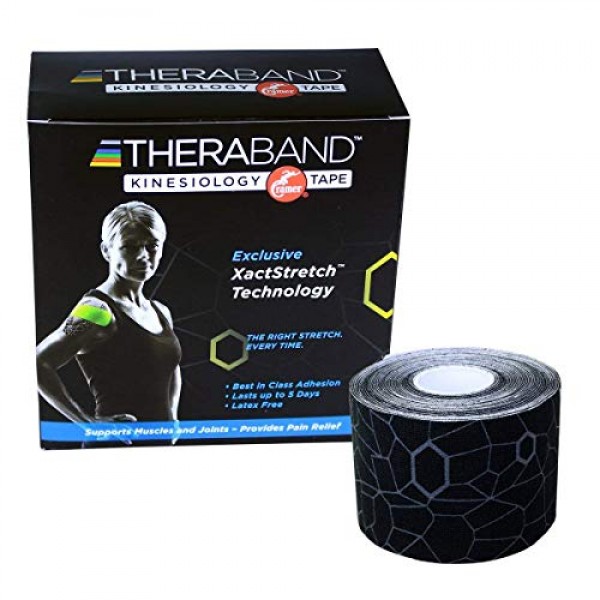 Theraband Kinesio Traka Crna