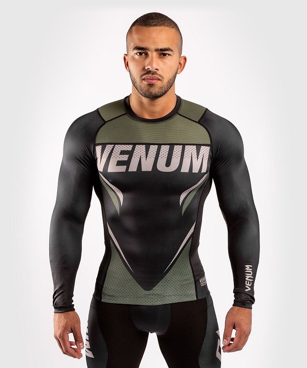 Venum ONE FC Impact Rashguard DR Crno/Khaki M