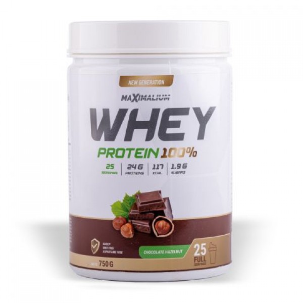 Maximalium Whey Protein 750g Čokolada/Lešnik