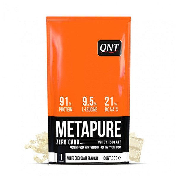 QNT Metapure Zero Carb 30g White Chocolate