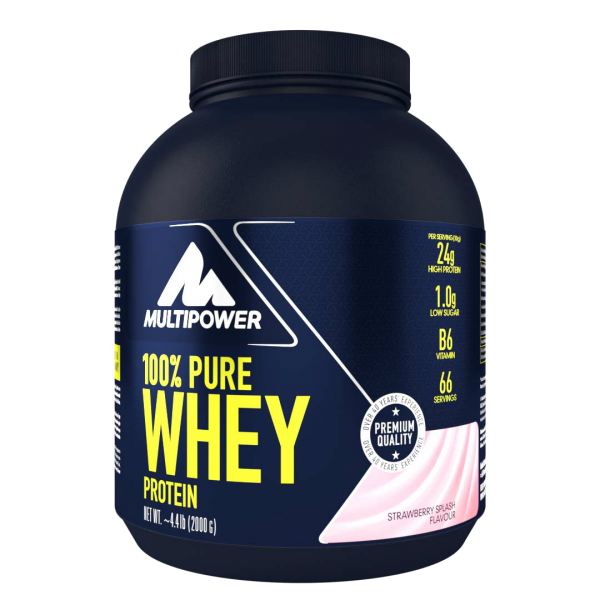 100% Pure Whey, Jagoda, 2 kg