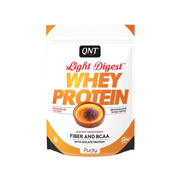 QNT Light Digest Whey, Creme brule, 500 g