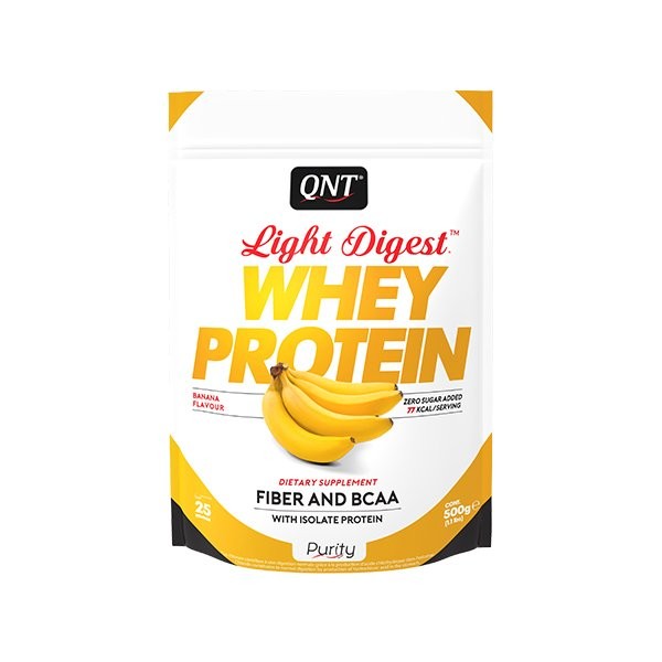 QNT Light Digest Whey, Banana, 500 g