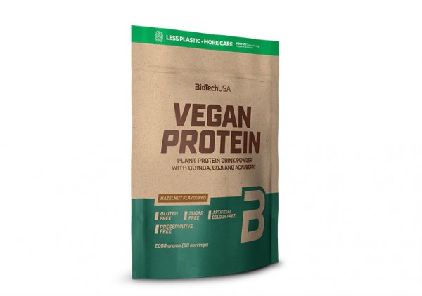 BioTech USA Vegan Protein 2kg Lešnik