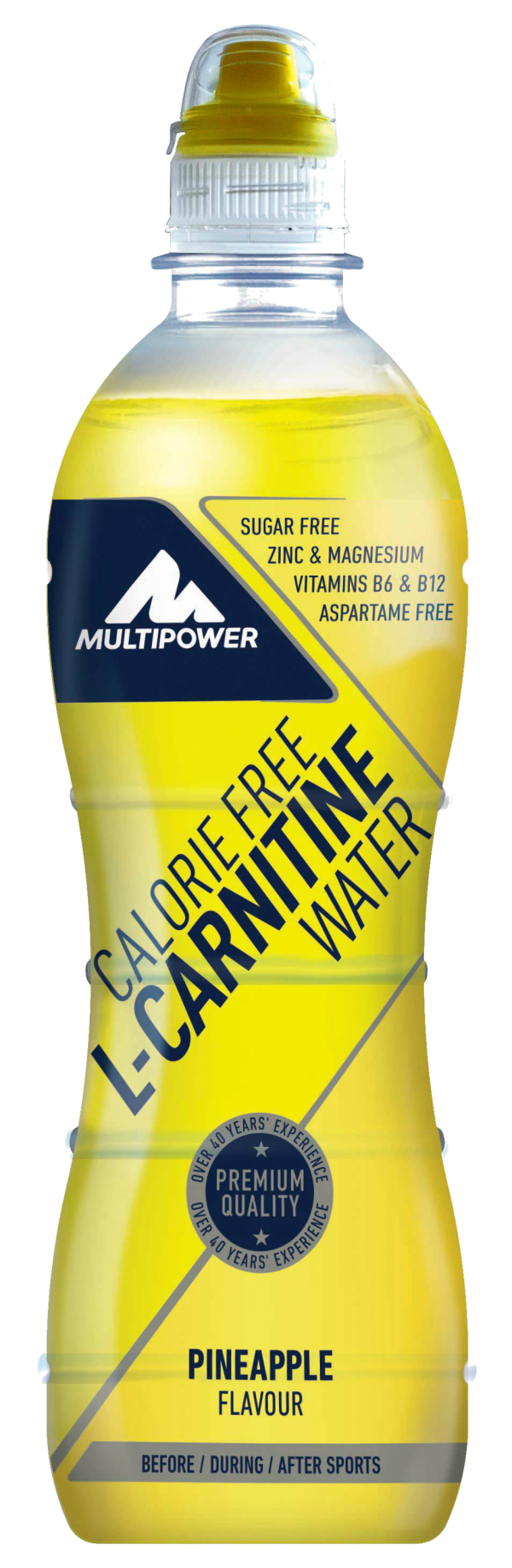 L-Carnitine Water, Ananas, 500 ml