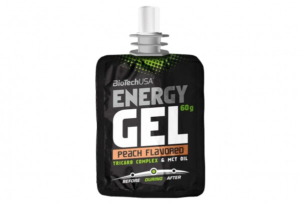 BioTech USA Energy Gel 60g Breskva