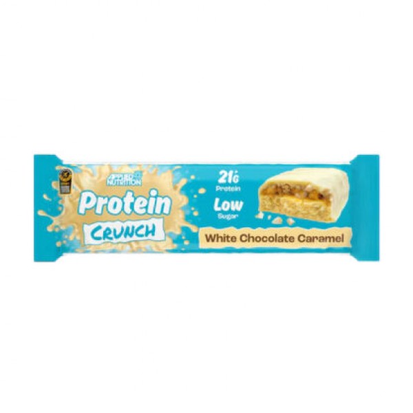 Applied Nutrition Crunch Bar 62g Bela Čokolada-Karamela