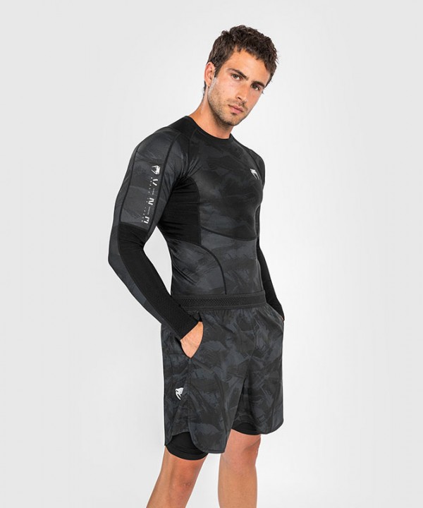 Venum Electron 3.0 Rashguard Dugi Rukav Crni L