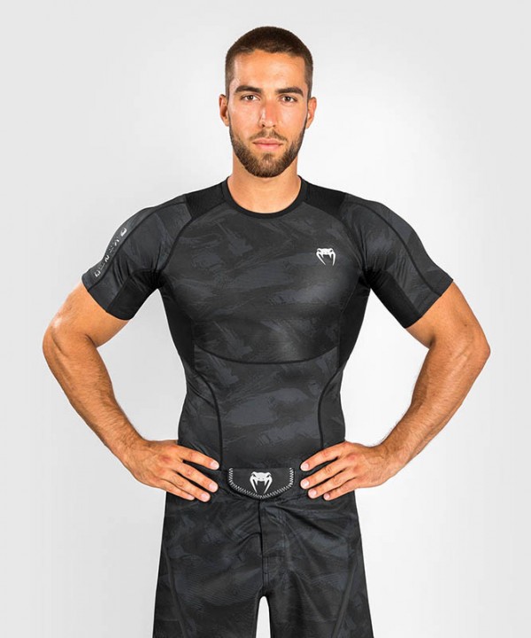 Venum Electron 3.0 Rashguard Kratki Rukav Crni M