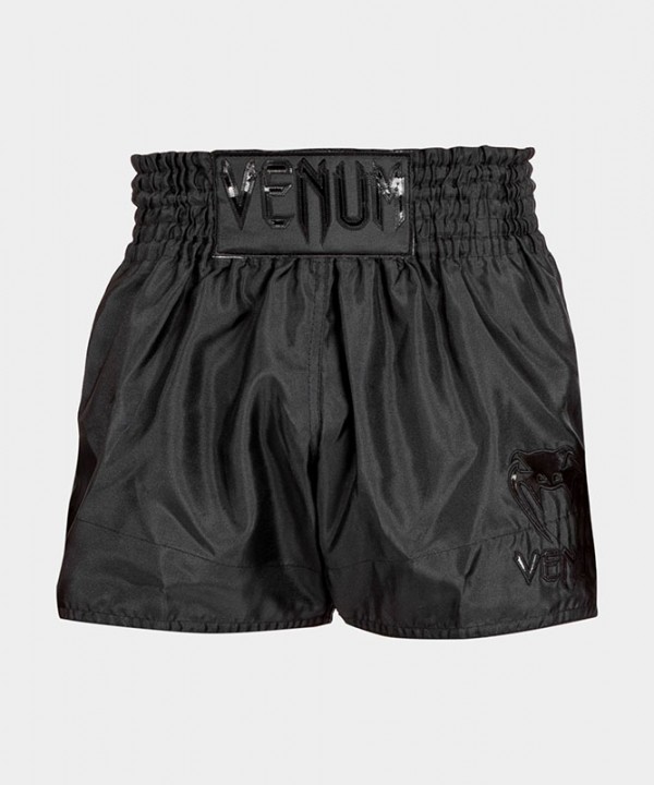 Venum Classic Muay Thai Šorc Crno-Crni M