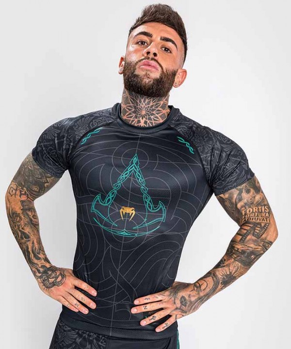 Venum Assassins Creed Reloaded Rashguard Kratki Rukav Crna M