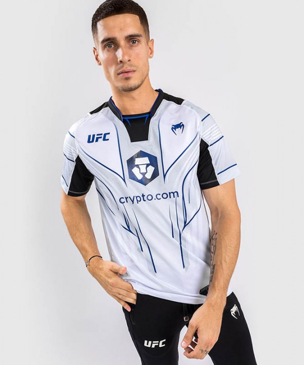 Venum UFC Authentic Fight Night 2.0 Midnight Edition Dry Tech Majica Belo/Plava XXL