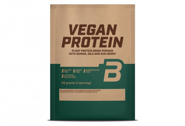 BioTech USA Vegan Protein 25g Lešnik