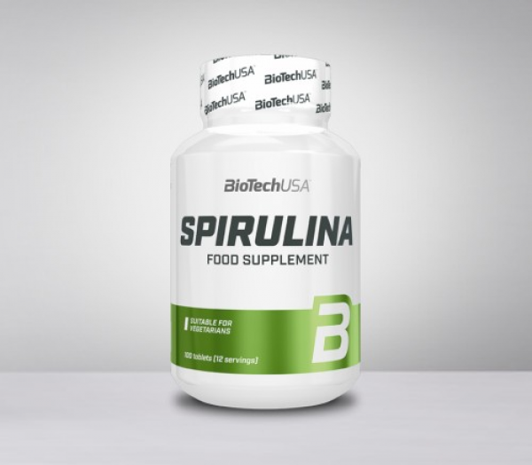 BioTech USA Spirulina 100 tbl