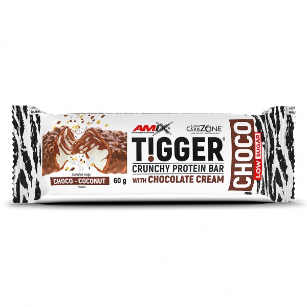 Amix TiggerZero Protein Bar 60g Čokolada/Kokos