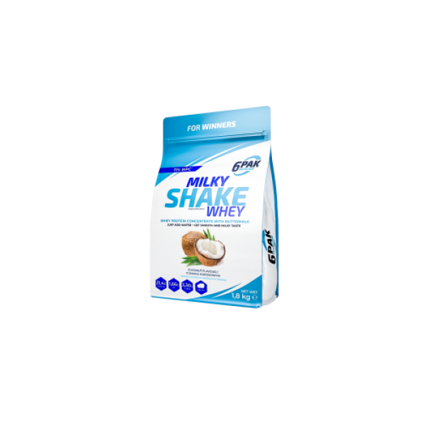 6Pak Milky Shake Whey 1,8kg Kokos