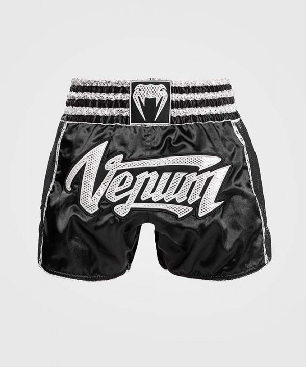 Venum Abolute 2.0 Muay Thai Šorc Crno/Srebrni M