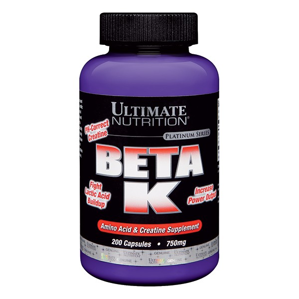 Ultimate Nutrition Beta K, 200 kap