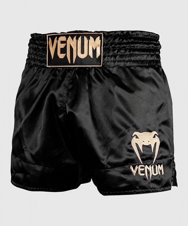 Venum Classic Muay Thai Šorc Crno-Zlatni S