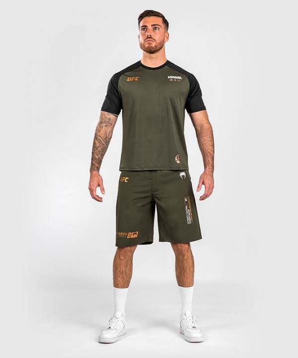 UFC Adrenaline by Venum Authentic Fight Week Trening Šorc Khaki/Bronza S