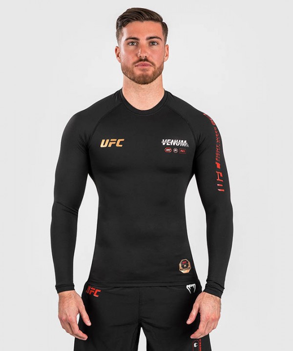 UFC Adrenaline by Venum Authentic Fight Week Rashguard Dugi Rukav Crni L