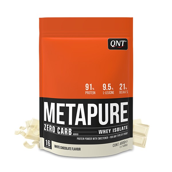 QNT Metapure Zero Carb 480g Bela Čokolada