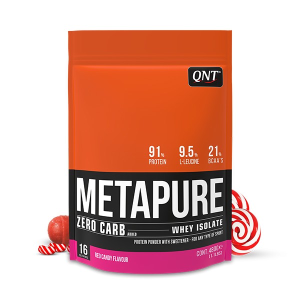 QNT Metapure Zero Carb 480g Red Candy