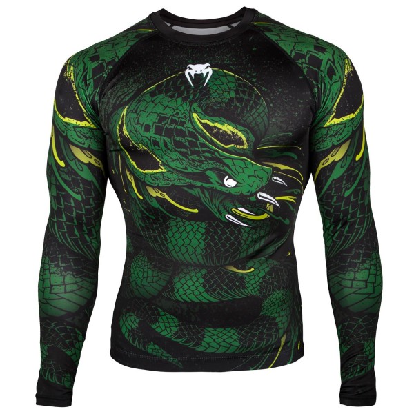 Venum Green Viper Rashguard - dugi rukav  BG L