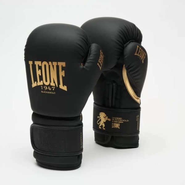 Leone Rukavice Crno/Zlatne 12OZ