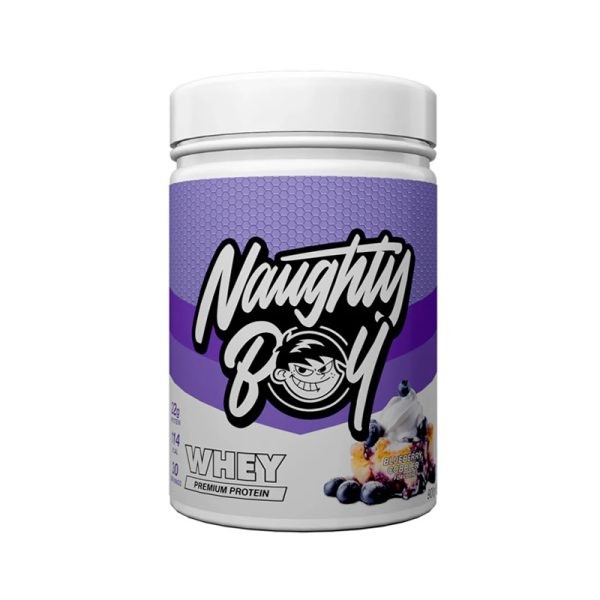 Naughty Boy Whey Premium Protein 900g Borovnica