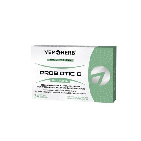 VemoHerb Probiotic 8 24 caps