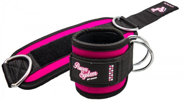 Power System Gurtne za Zglob Gym Babe Roze