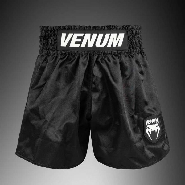 Venum Classic Evo Muay Thai Šorc Crno/Beli XL