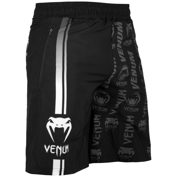 Venum Fitnes Šorc Logos BW M