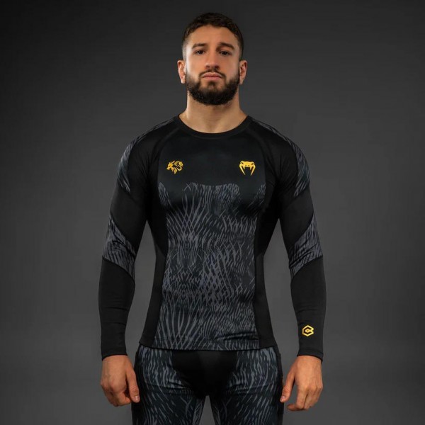 Venum x Chimaev Rashguard Dugi Rukav Crno/Sivi XL