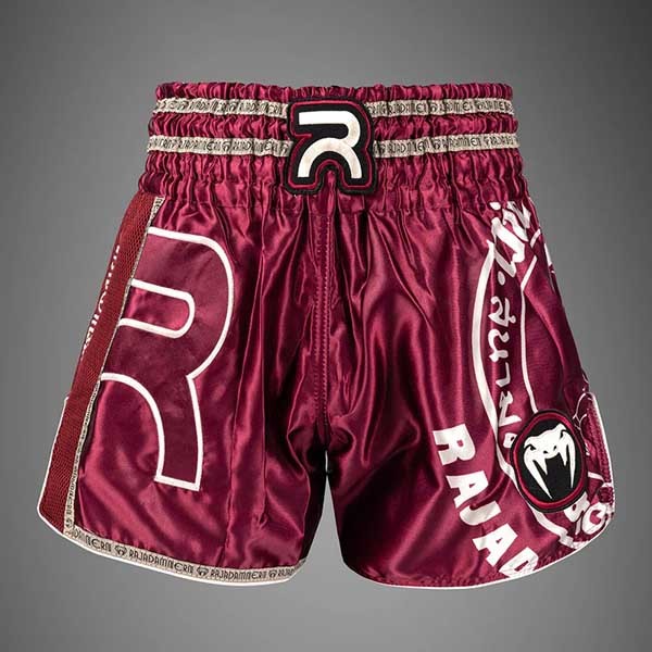 Venum x Rajadamnern Muay Thai Šorc Burgundy XL