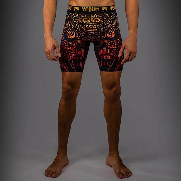 Venum Quetzal Fury Kompresioni Šorc Crno/Crveni/Orange L