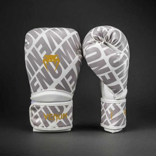 Venum Contender 1.5 XT 3D Rukavice Za Boks Belo/Zlatne 16OZ