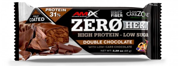 AMIX Zero Hero Protein Bar 65 g Čokolada