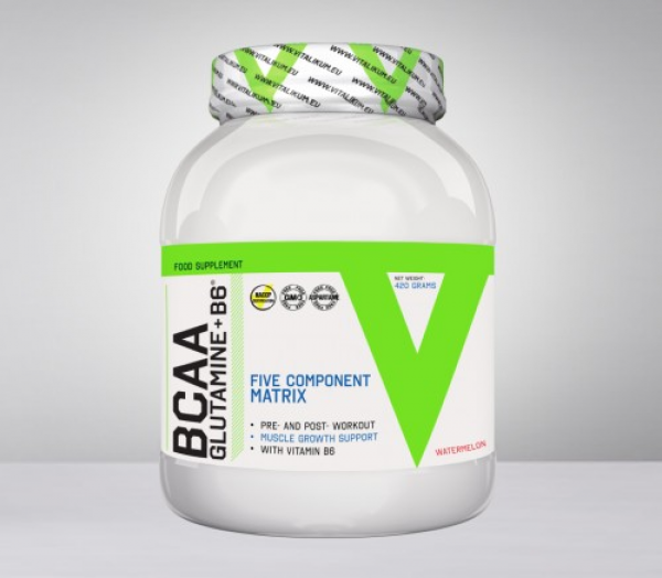 Vitalikum BCAA+Glutamin+B6 420 g Lubenica