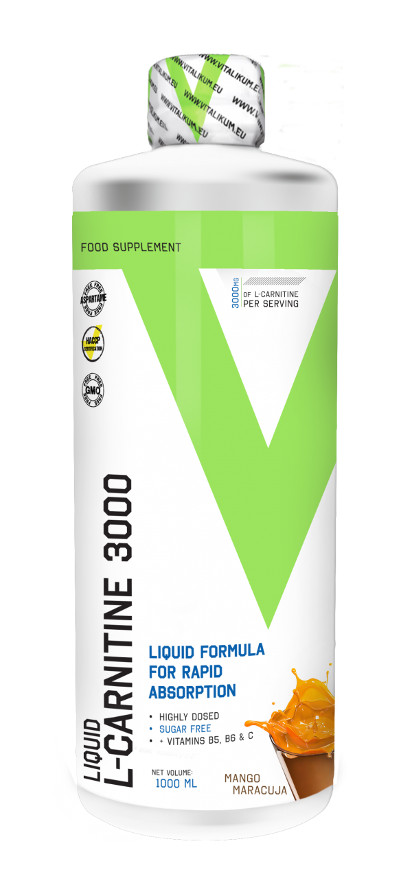 Vitalikum L Carnitine 1000 ml Mango-marakuja