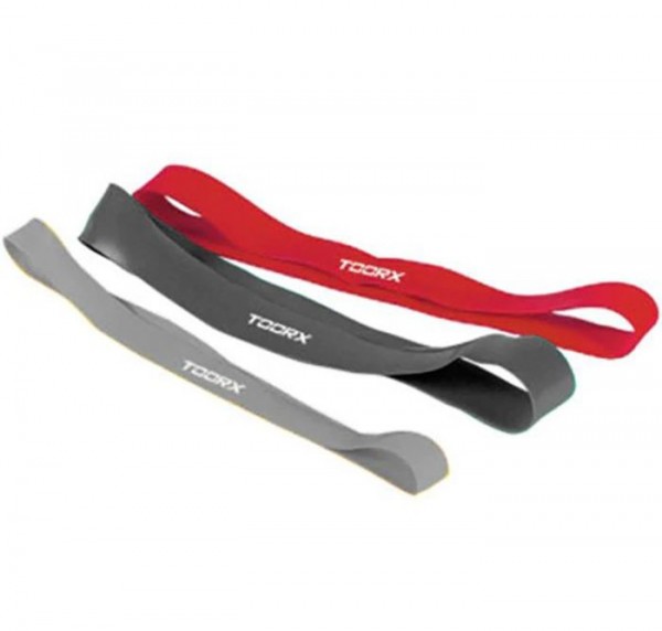 Pilates Traka Toorx 30cm Heavy Crvena