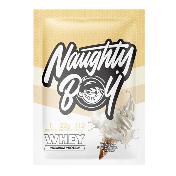 Naughty Boy Whey Premium Protein 30g Vanila-Ice Cream