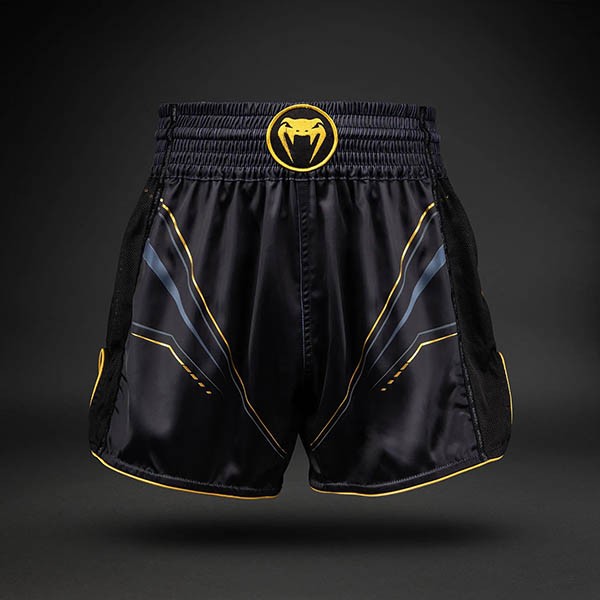 Venum Streamline Muay Thai Šorc Crno/Zlatni M