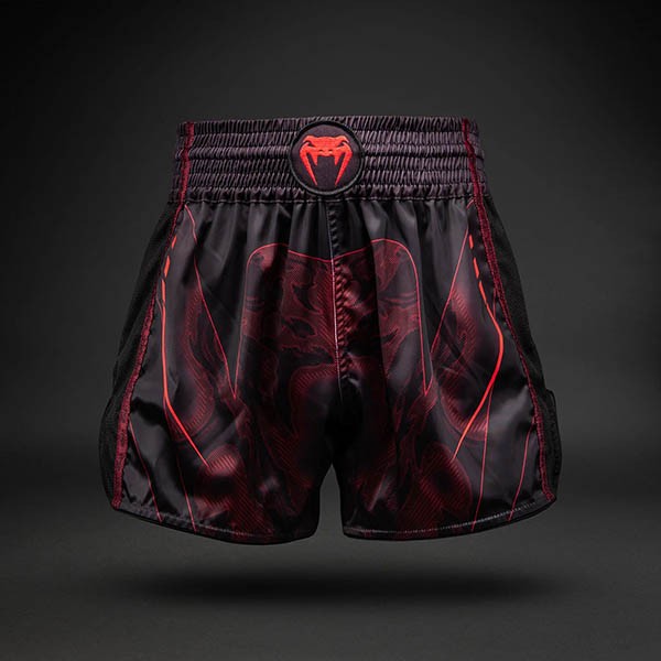 Venum Spectre Muay Thai Šorc Crno/Crveni L