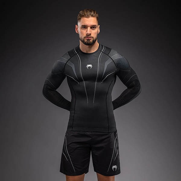 Venum Streamline Rashguard Dugi Rukav Crno/Beli XL