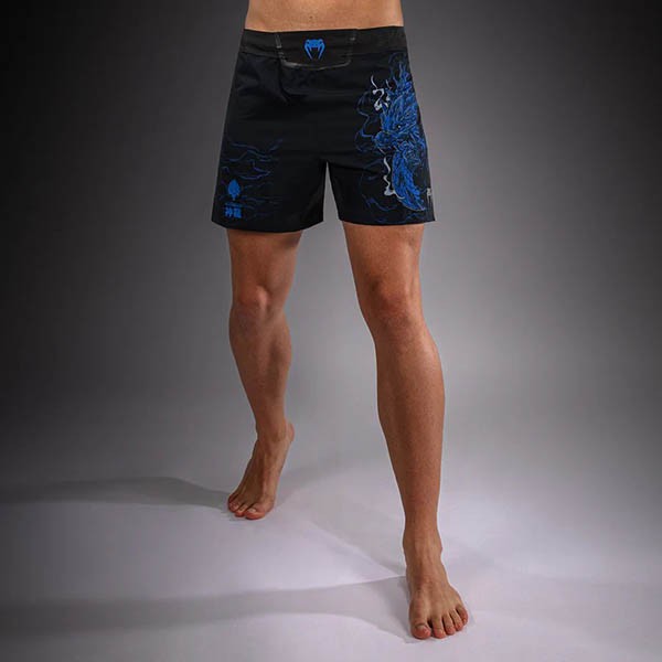 Venum Thunder Dragon Borilački Šorc Crni/Royal Blue S