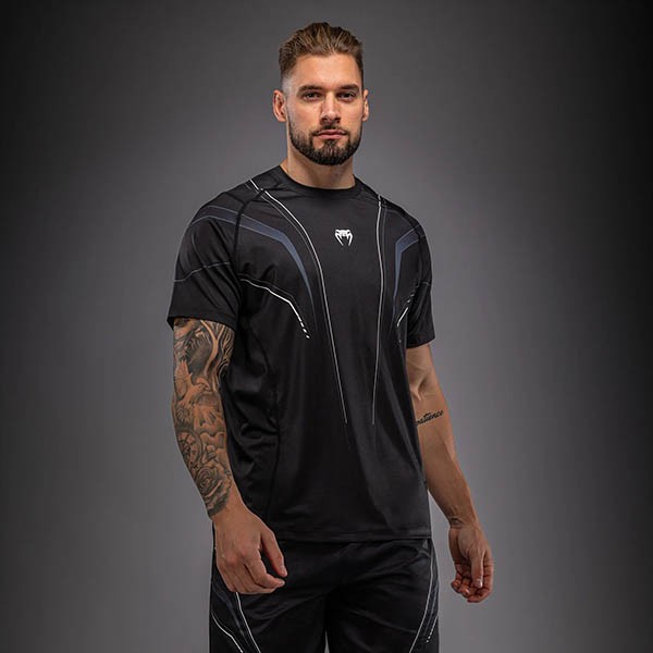 Venum Streamline Dry-Tech Majica Crno/Bela S